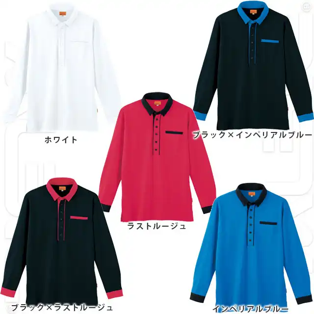 ポロシャツSW525-BBOシリーズ カラー展開